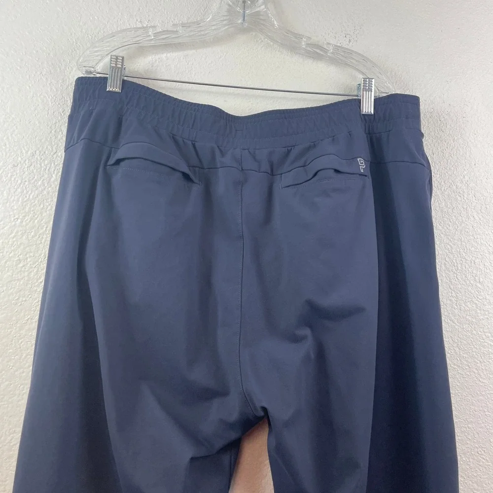 Public Rec All Day Every Day Pants Mens 42/32 Navy Blue Athleisure Tapered Leg